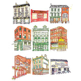 Belfast Bar illustration by Danielle Morgan Flax Fox