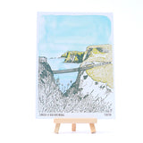 Carrick A Rede illustration postcard by Danielle Morgan