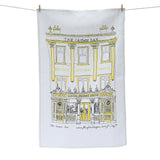 Crown Bar Belfast Screen Printed Artist Tea Towel