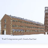 Crumlin Road Gaol Tower Artist Postcard