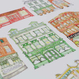 Belfast Bars, Pub Crawl Print