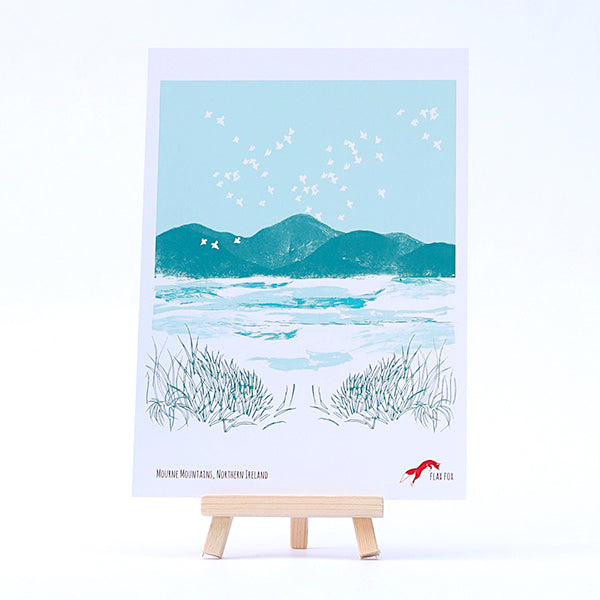 Mourne Mountain illustration by Danielle Morgan