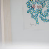 Forget-me-not watercolour painting by Danielle Morgan