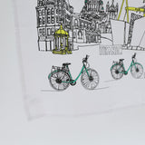 Belfast Doodle Dander Artist Tea Towel