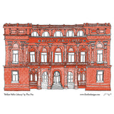 BELFAST LIBRARY ILLUSTRATION BE DANIELLE MORGAN