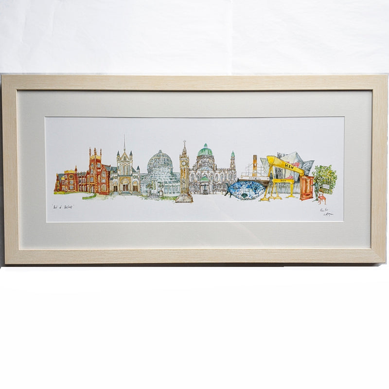 'Belfast At It's Best' Print