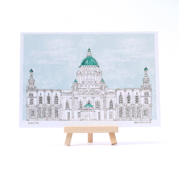 Belfast City Hall Postcard