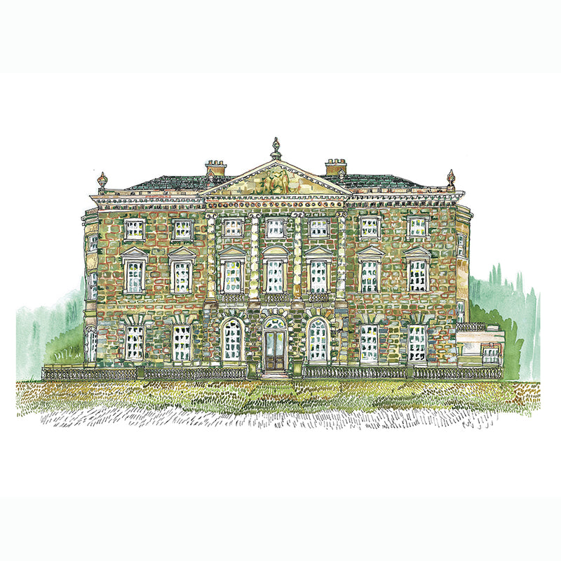 Castle Ward National Trust Property artwork by Danielle Morgan
