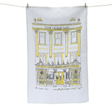 Crown Bar Belfast Screen Printed Artist Tea Towel