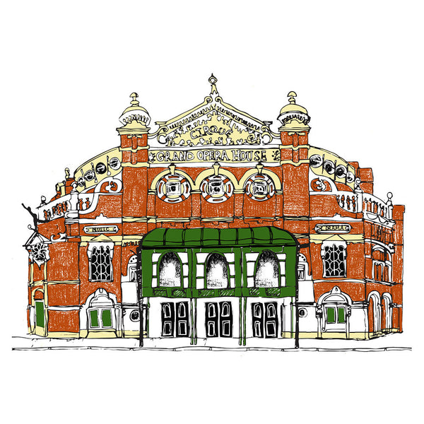 Grand Opera House Giclée Print