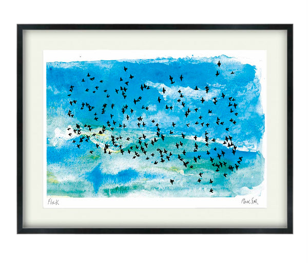 Flock Art by Danielle Morgan from Flax Fox