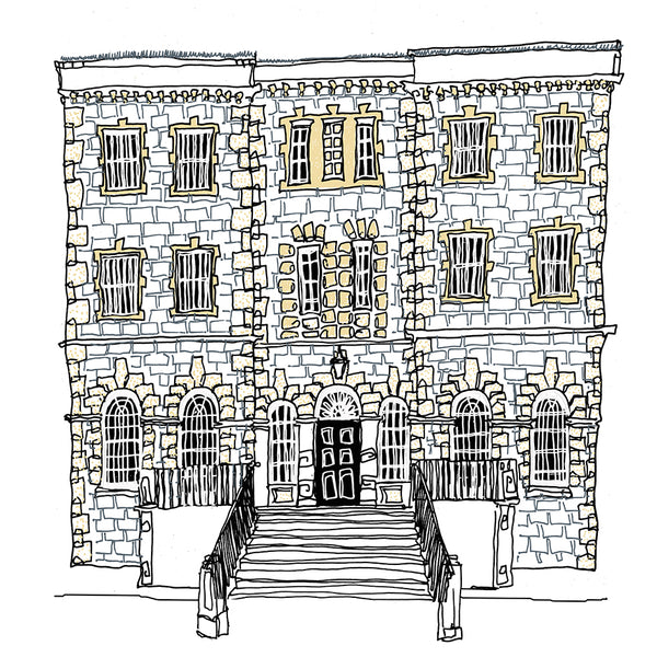 SKETCH OF GOVERNOR'S OFFICE CRUMLIN ROAD GAOL