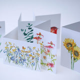 Watercolour floral greeting card selection by Danielle Morgan  