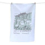 Giant's Causeway Screen Printed Artist Tea Towel