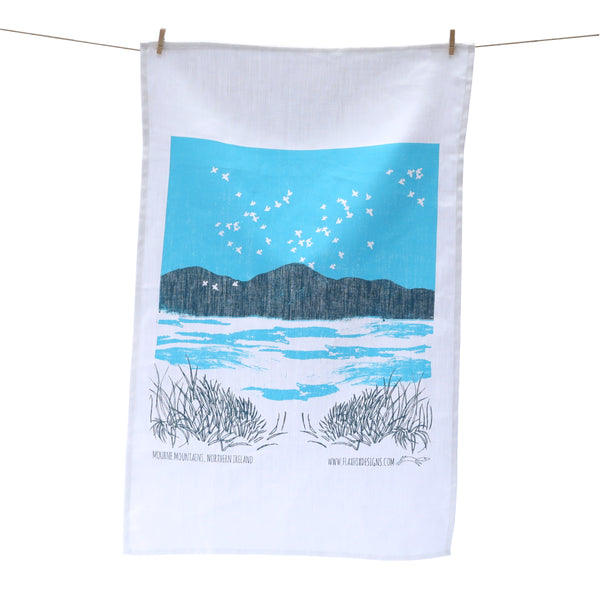 Mourne Mountain Linen Tea Towel