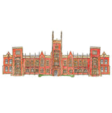 Queen's University Illustration by Danielle Morgan A5 postcard