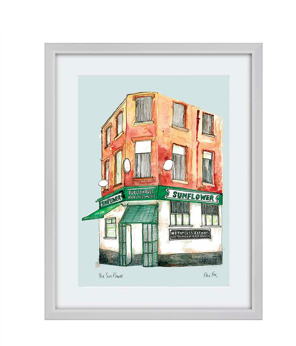 The Sunflower Bar, Gicleé Print