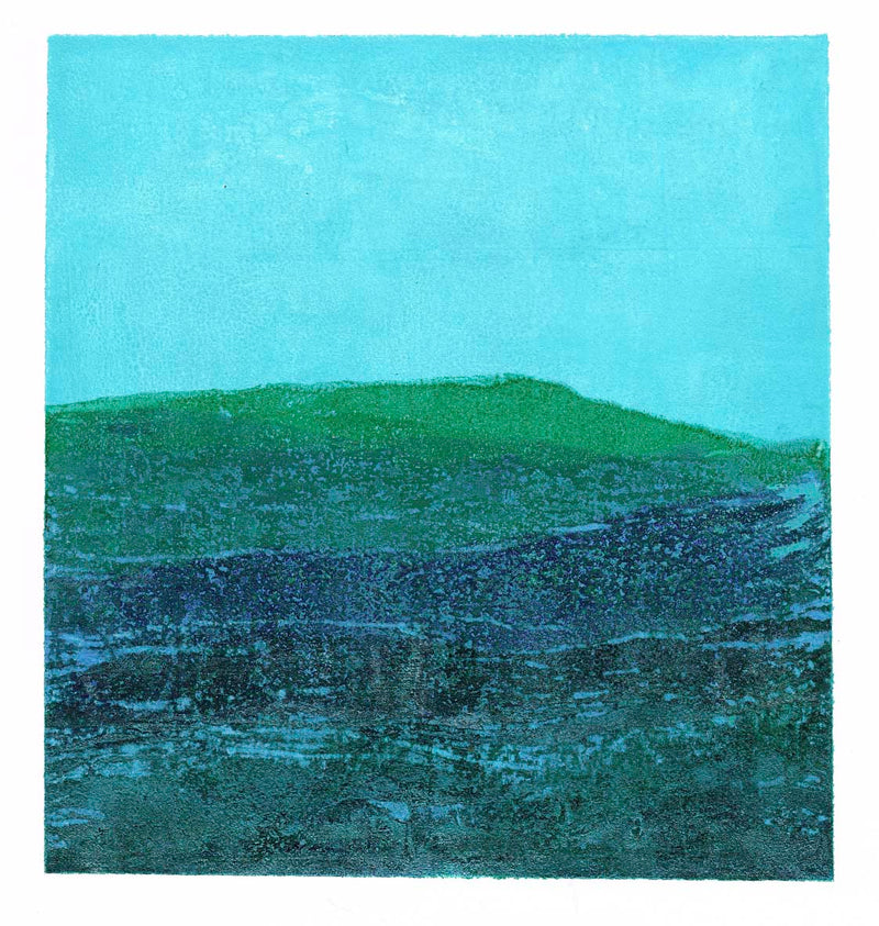 Unframed mountainscape art print by Danielle Morgan 