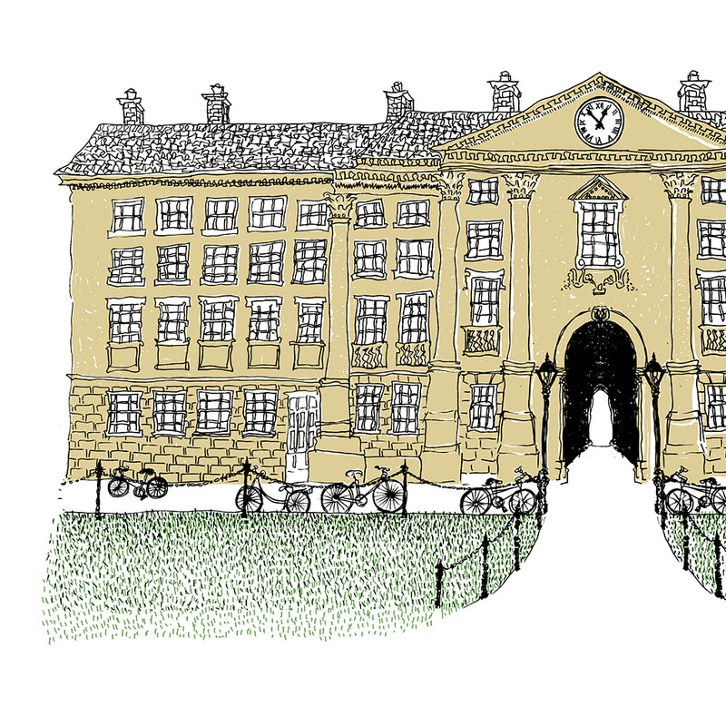 Trinity College Dublin Artist Postcard